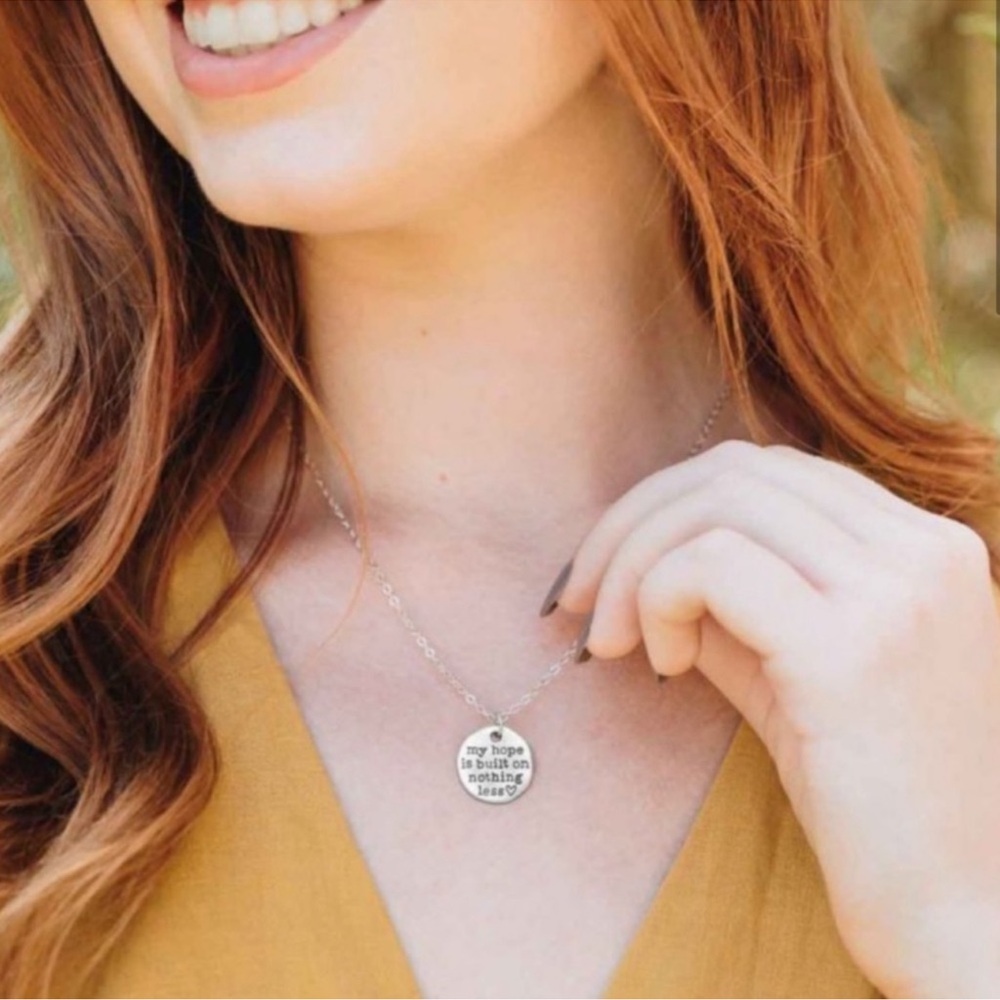 Lisa Leonard Designs “My Hope Is Built On Nothing Less” Necklace - Picture 4 of 11